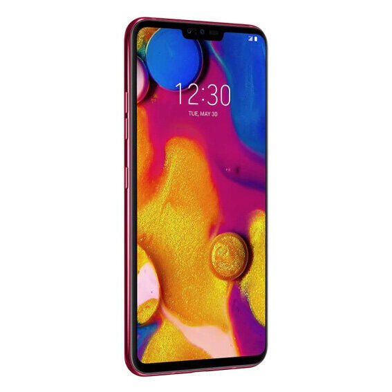 LG V40 ThinQ 6.4 Inches 6GB RAM + 128GB ROM 16MP Triple Camera LTE Single SIM Snapdragon 845 Fingerprint Unlocked Cellphone Used · v18