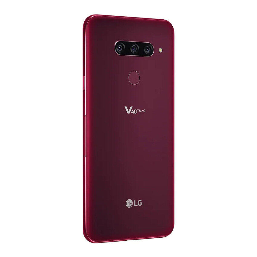 LG V40 ThinQ 6.4 Inches 6GB RAM + 128GB ROM 16MP Triple Camera LTE Single SIM Snapdragon 845 Fingerprint Unlocked Cellphone Used · v18