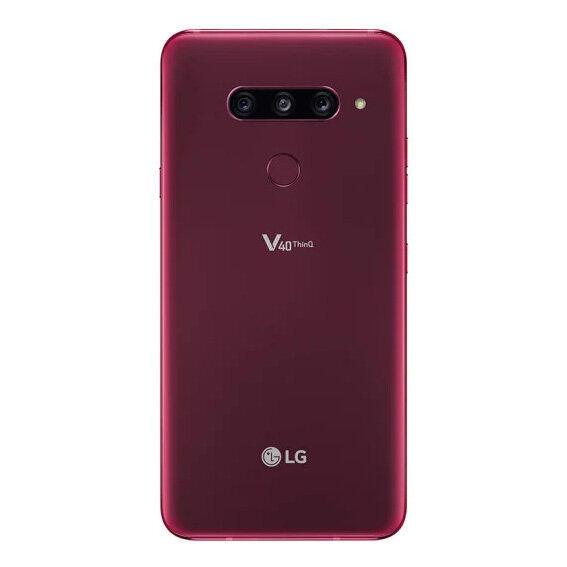 LG V40 ThinQ 6.4 Inches 6GB RAM + 128GB ROM 16MP Triple Camera LTE Single SIM Snapdragon 845 Fingerprint Unlocked Cellphone Used · v18