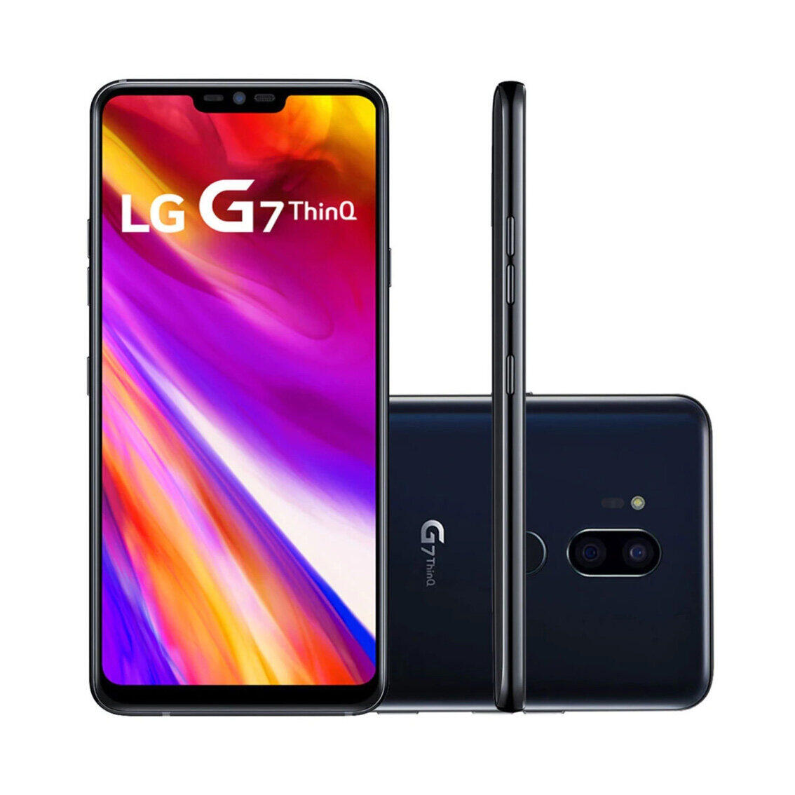 LG G7 ThinQ Smartphone 4GB RAM + 64GB ROM Snapdragon 845 LTE Android Octa Core Rear Camera Dual 16MP 2160P 6.1" Mobile Phone Used · v10