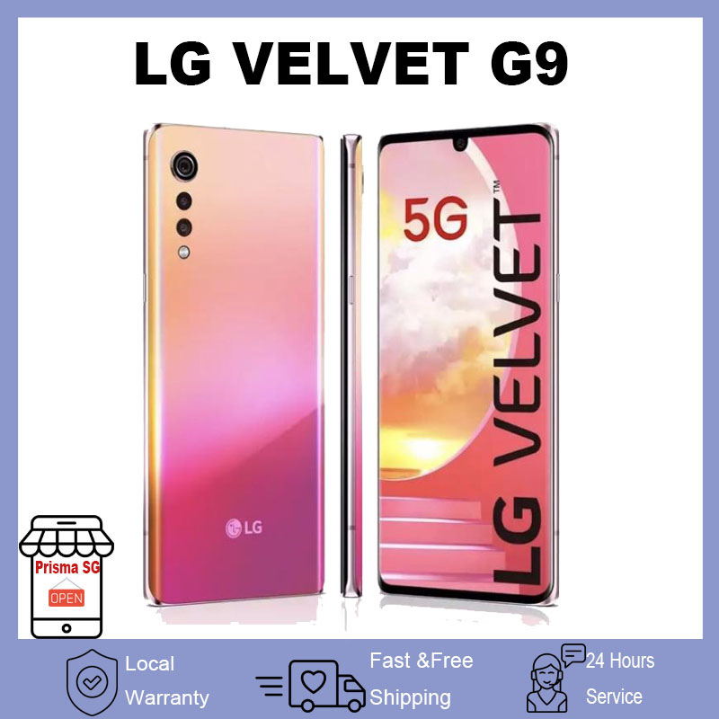 LG VELVET G9 Phone Snapdragon 765 US Version 6GB+128GB 99% New Local Warranty
