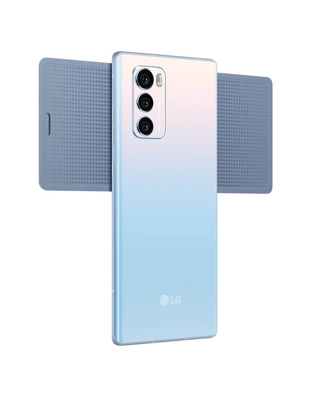 LG Wing 5G 6.8inch Dual Screen 8GB RAM 128GB ROM NFC Snapdragon Original Unlocked Gaming Phone Cellphone · v13