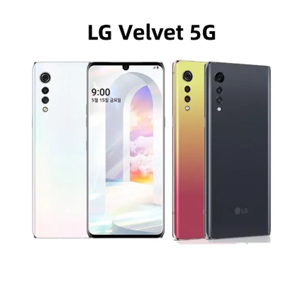 โทรศัพท์มือถือ LG G9 G900 5G ดั้งเดิม 6.8 นิ้ว RAM 6GB ROM 128GB กล้องสามตัว 4G LTE Octa Core Android SmartPhone