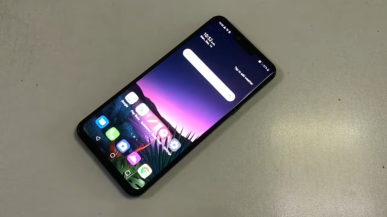 Original LG G8 ThinQ 6.1 Inches Octa Core 6GB RAM 128GB ROM LTE 4G 16MP Dual Rear Camera 1440 x 3120 Android Unlocked Cellphone