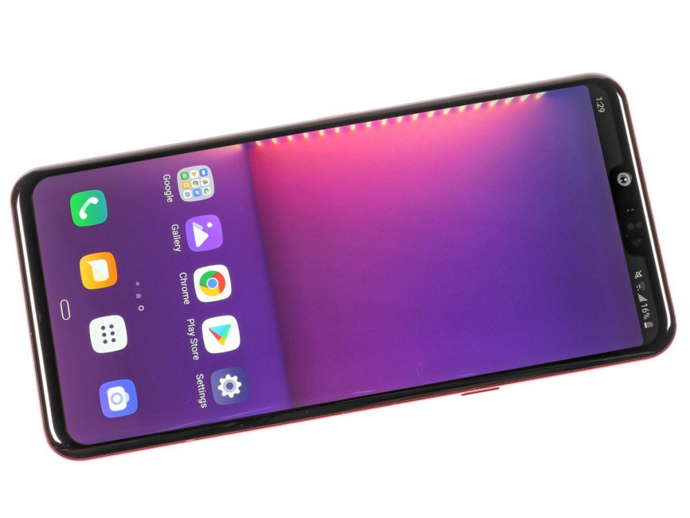 LG G8 ThinQ 6,1 inci Octa Core 6GB RAM 128GB ROM LTE 4G 16MP Kamera Belakang Ganda 1440 x 3120 Android Ponsel Tidak Terkunci