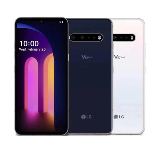 Original LG V60 ThinQ 5G V600TM 6.8 Octa-core 6GB RAM 128GB ROM 64MP Camera Fingerprint Unlocked Cellphone · v27
