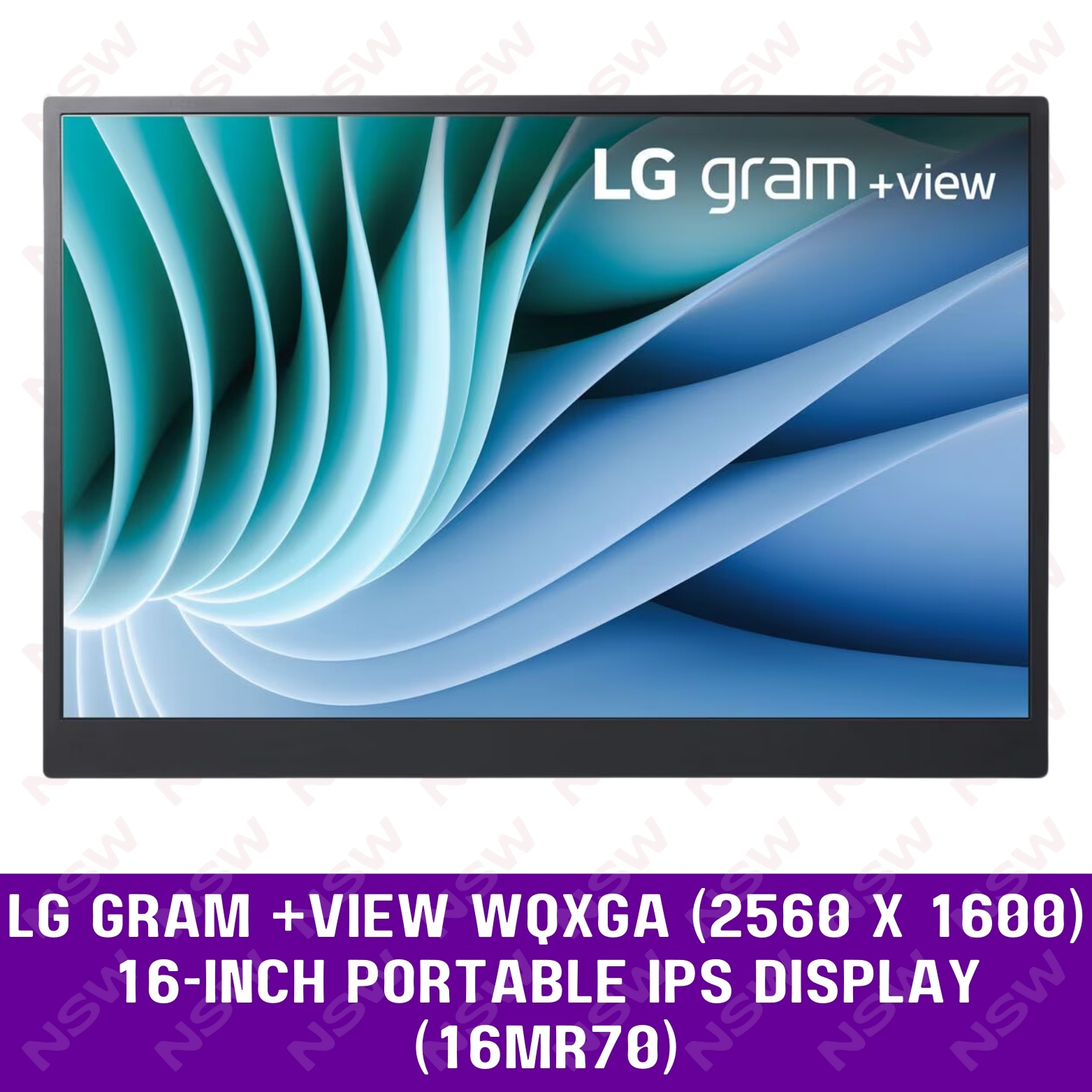 LG gram view WQXGA (2560 x 1600) จอแสดงผล IPS พกพา (16MR70)