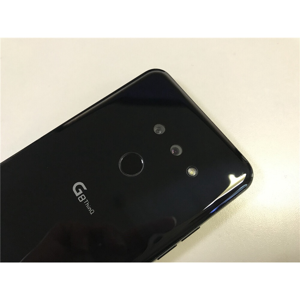LG G8 Unlocked Mobile Phone ThinQ 6.1 Inches Octa Core 6GB RAM 128GB ROM LTE 4G 16MP Dual Rear Camera 1440 x 3120 Android Cellphone · v17