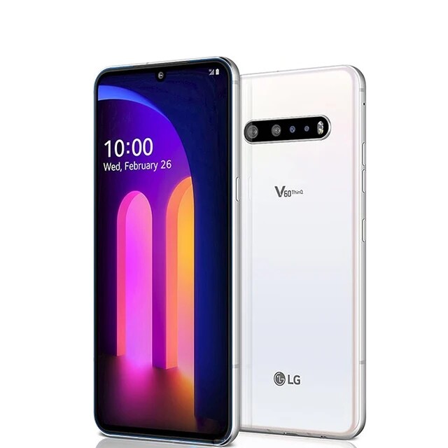 Unlocked LG V60 ThinQ 5G V600A/T/V 6.8" 8GB+128G Qualcomm865 In-Screen Fingerprint Smart Phone