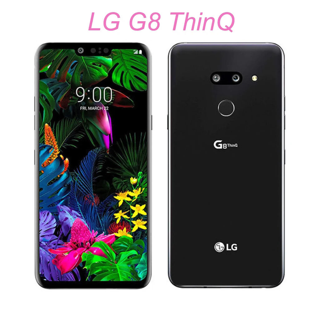 Original Unlocked LG G8 ThinQ 4G LTE Mobile Phone G820N G820UM Android 10.0 SmartPhone 6GB+128GB 6.1 Dual Camera NFC CellPhone · v13