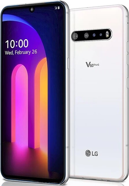 LG V60 ThinQ 5G 6.8" Original Unlocked Mobile 8GB+128GB V600TM V600VM V60AM Qualcomm865 Fingerprint (NO Polish/Hebrew)Cell phone · v61