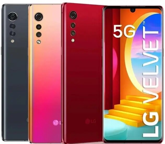 Original Unlocked LG G9 5G G900VM  SmartPhone LG VELVET Mobile Phone 128GB 6.8'' Screen Refurbished Cell Phone(US VERSION) · v20