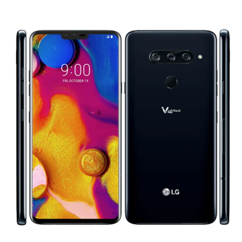 Original LG V40 Thin Q 6.4" V405EBW Version 128GB ROM NFC Qualcomm 845Unlocked 4G
