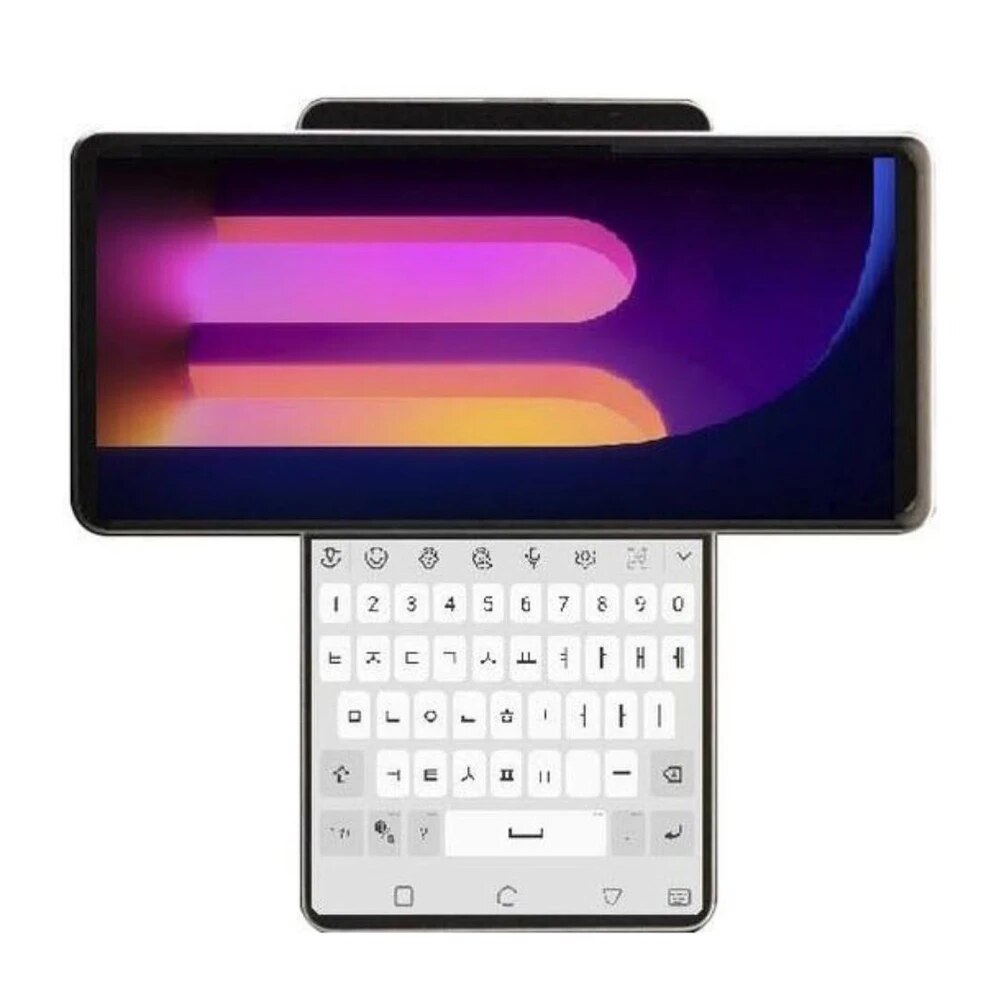 GHFDJ Original LG WING 5G CellPhone LMF100N LMF100VM 6.8'' 8GB RAM 128GB/256GB ROM 4G LTE Mobile Phone Octa Core Android SmartPhone FGKRG · v29
