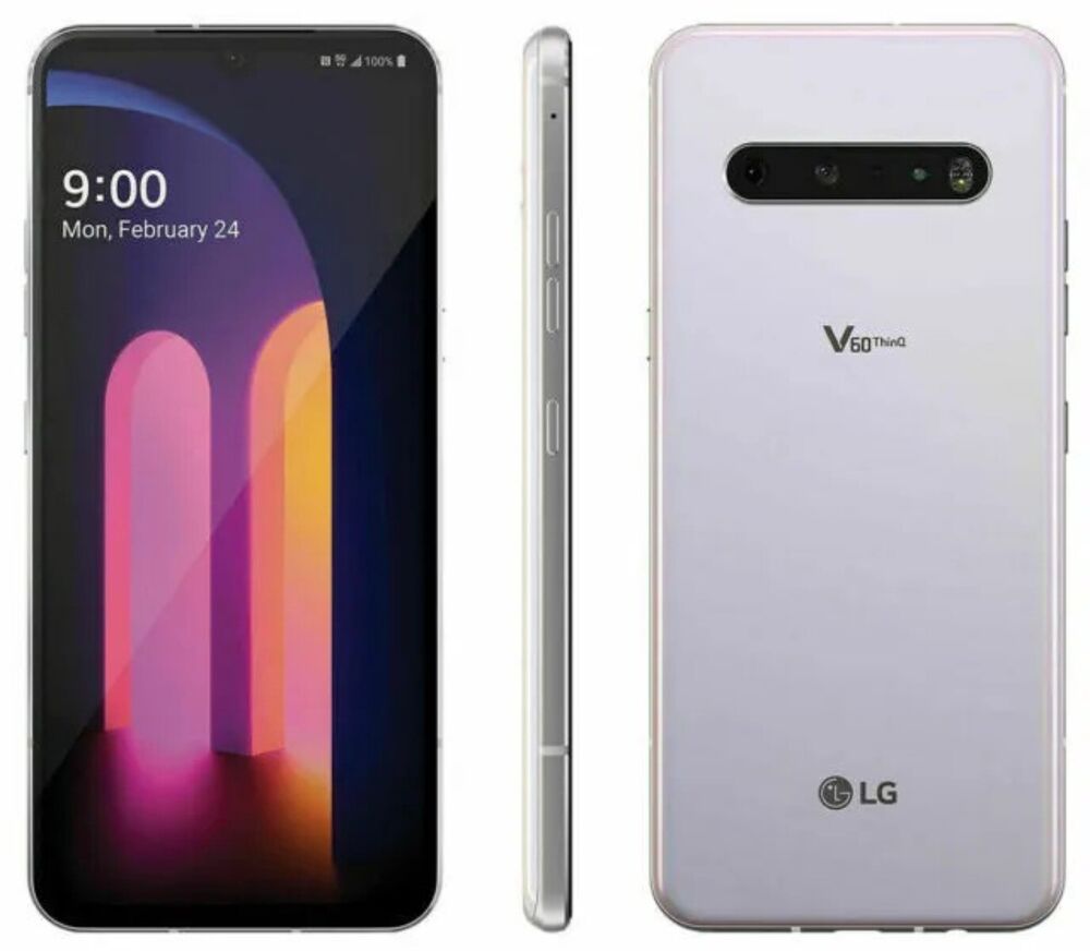 Original LG V60 ThinQ 5G 128GB ROM 64MP V600AM V600TM V600VM Smartphone