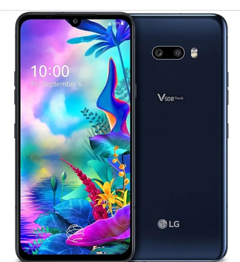 SDJHW LG V50S 5G ThinQ V510N สมาร์ทโฟน Android 8GB RAM 256GB ROM ปลดล็อคกล้อง 32MP เดิม 4G LTE ลายนิ้วมือ โทรศัพท์มือถือ FXJNS