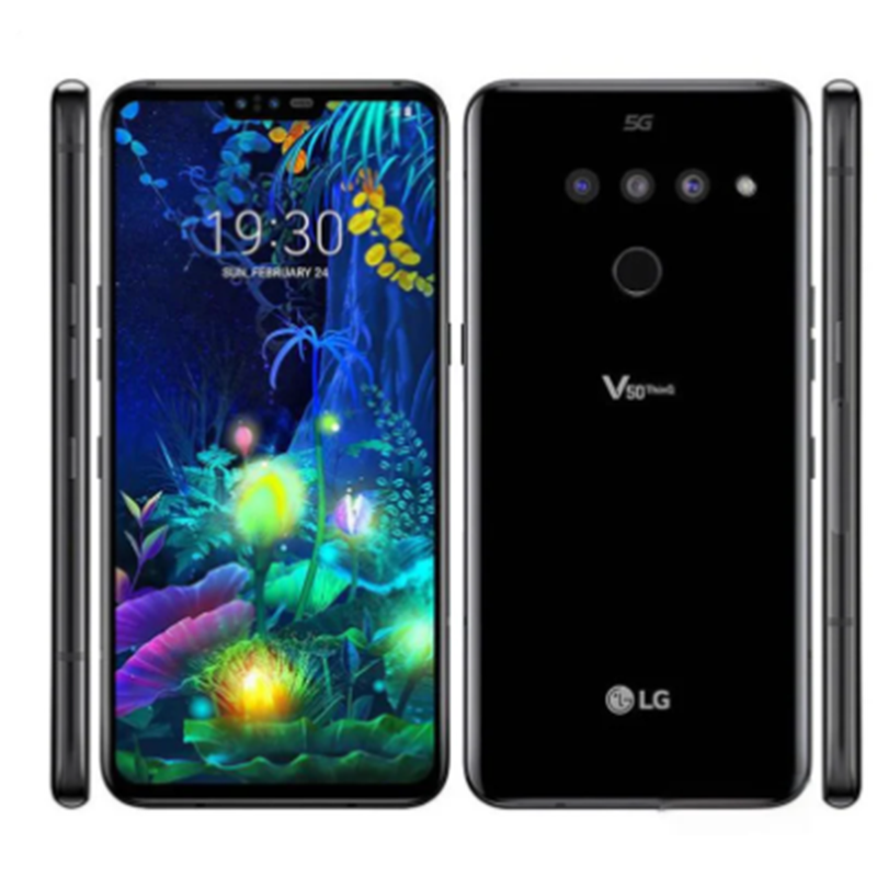 LG V50 V500N KR ThinQ 6.4-inch 6GB RAM 128GB ROM 16MP Three-rear camera fingerprint  NFC smartphone · v32