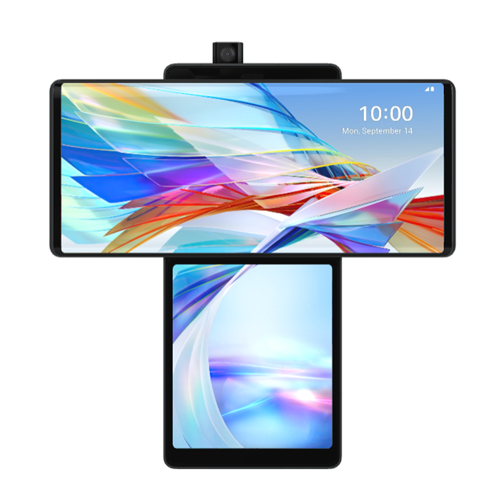 CVBGF LG Wing F100N/F100VM/F100TMW Single/Dual Sim Android 6.8" 8GB ROM 128/256GB RAM Rear Camera Unlocked Original Cell Phone NFC DFSAZ · v23