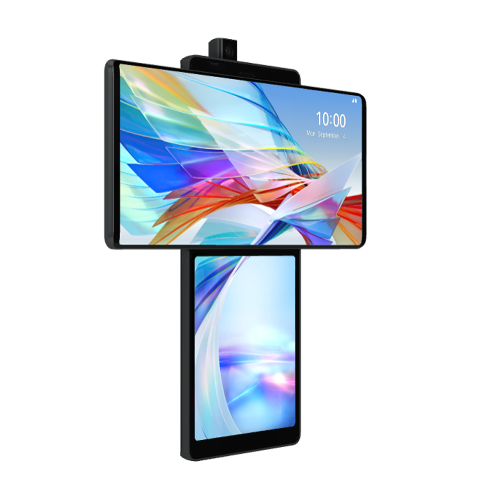 CVBGF LG Wing F100N/F100VM/F100TMW Single/Dual Sim Android 6.8" 8GB ROM 128/256GB RAM Rear Camera Unlocked Original Cell Phone NFC DFSAZ · v23