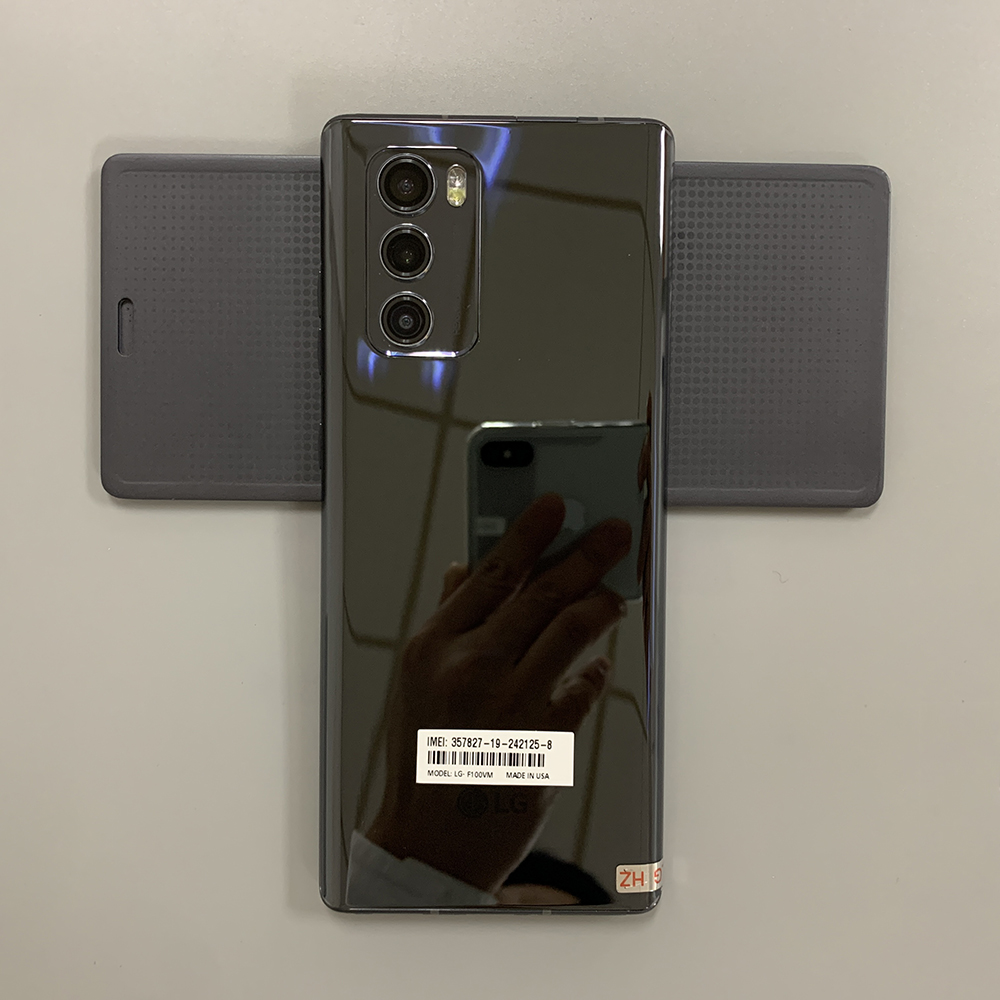 [op010] LG WING LMF100N LMF100VM 5G Mobile Phone 6.8'' OLED Screen 8GB RAM 128GB/256GB ROM 64MP+32MP NFC Android CellPhone