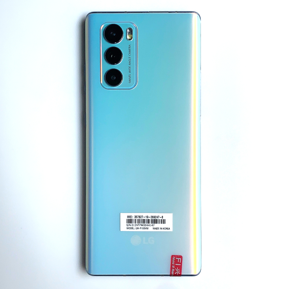 [op061] Original LG WING LMF100N LMF100TMW LMF100VM 5G Mobile Phone 6.8'' 8GB RAM 128GB/256GB ROM Single/Dual SIM Octa Core CellPhone · v21