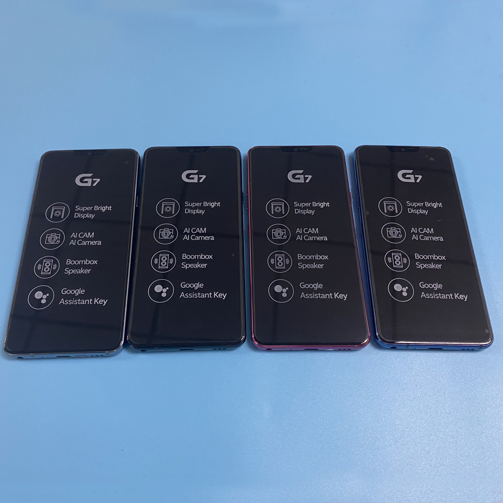 [WACB] Unlocked LG G7 ThinQ G710N G710VM 4G LTE Mobile Phone 6.1" Snapdragon 845 Android Octa Core Dual 16MP Camera CellPhone ☆ · v25