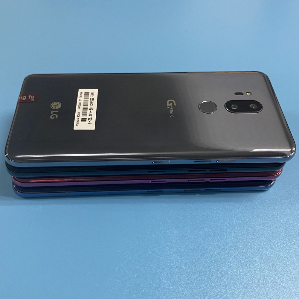 [WACB] Unlocked LG G7 ThinQ G710N G710VM 4G LTE Mobile Phone 6.1" Snapdragon 845 Android Octa Core Dual 16MP Camera CellPhone ☆ · v25