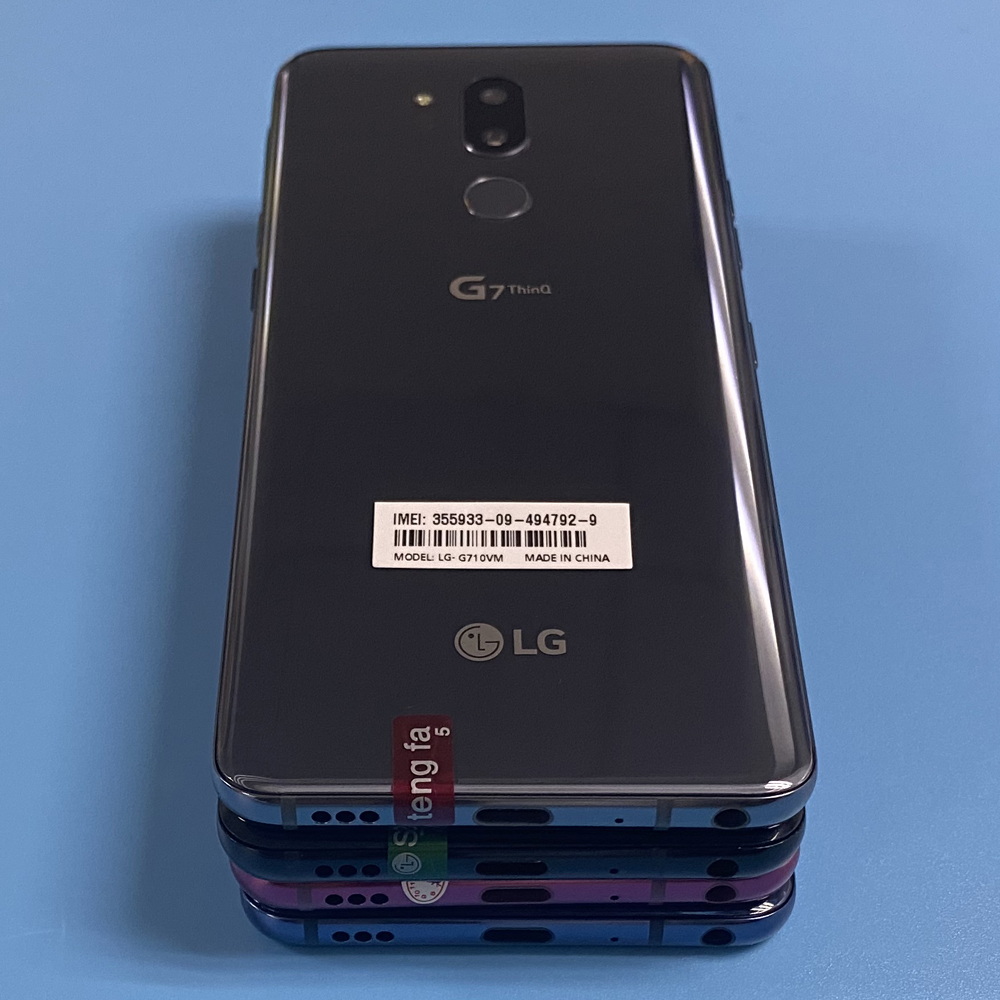 [WACB] Unlocked LG G7 ThinQ G710N G710VM 4G LTE Mobile Phone 6.1" Snapdragon 845 Android Octa Core Dual 16MP Camera CellPhone ☆ · v25