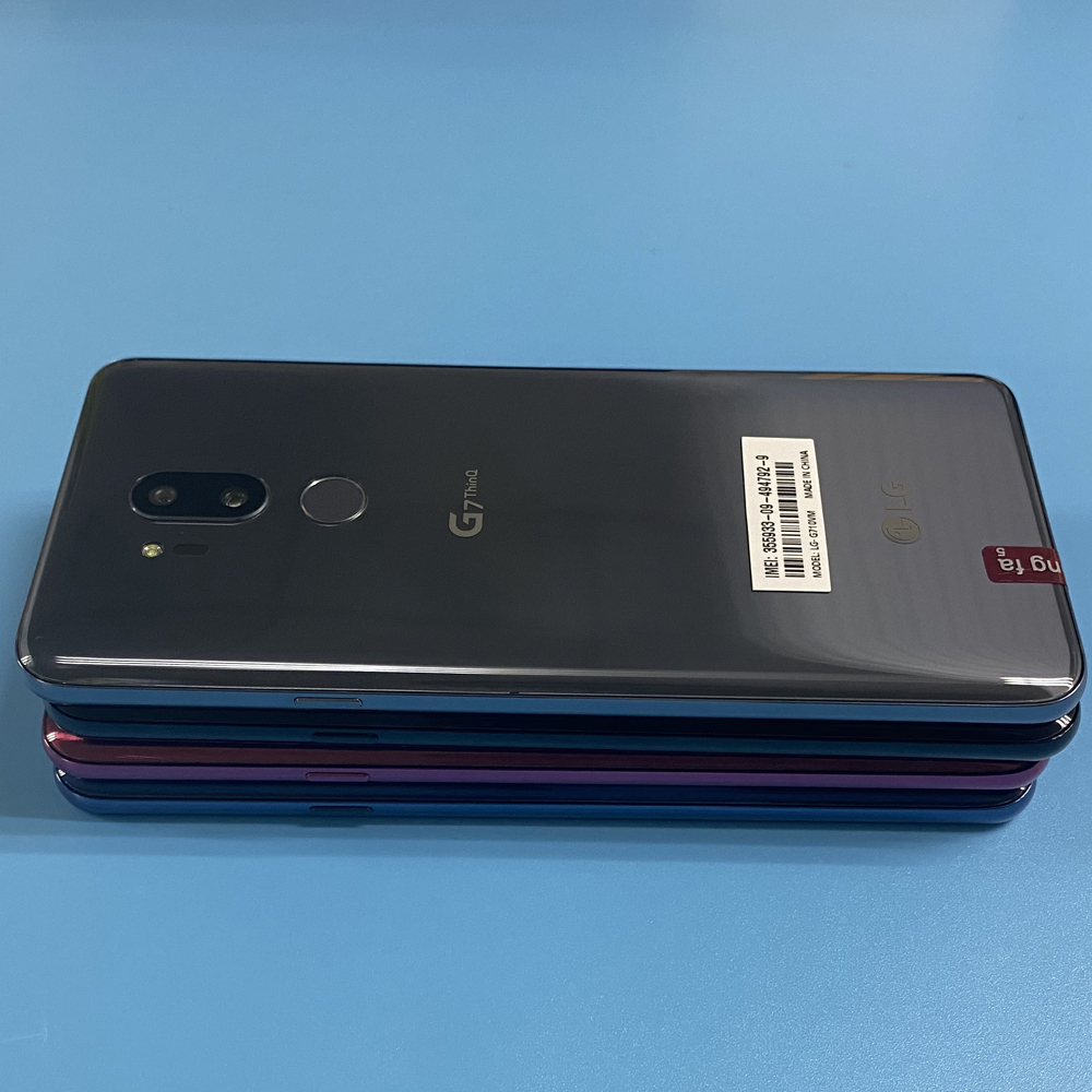 [WACB] Unlocked LG G7 ThinQ G710N G710VM 4G LTE Mobile Phone 6.1" Snapdragon 845 Android Octa Core Dual 16MP Camera CellPhone ☆ · v25