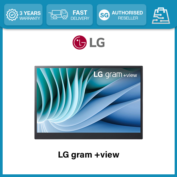 LG gram +view Portable Monitor - WQXGA (2560 x 1600) Portable IPS Display