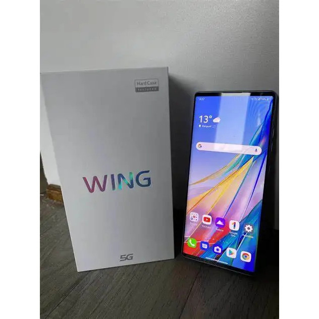 Unlocked Original LG Wing F100N/F100VM/F100TM Single/Dual Sim Android 13 OS 6.8 Octa Core 8GB ROM 128/256GB RAM Camera Cell Phone JRBR · v18