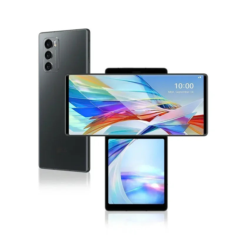 Unlocked Original LG Wing F100N/F100VM/F100TM Single/Dual Sim Android 13 OS 6.8 Octa Core 8GB ROM 128/256GB RAM Camera Cell Phone JRBR · v18