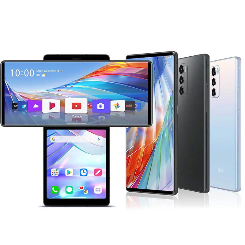 Unlocked Original LG Wing F100N/F100VM/F100TM Single/Dual Sim Android 13 OS 6.8 Octa Core 8GB ROM 128/256GB RAM Camera Cell Phone JRBR · v18