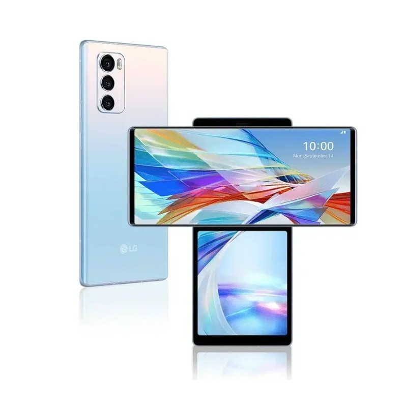 Unlocked Original LG Wing F100N/F100VM/F100TM Single/Dual Sim Android 13 OS 6.8 Octa Core 8GB ROM 128/256GB RAM Camera Cell Phone JRBR · v18