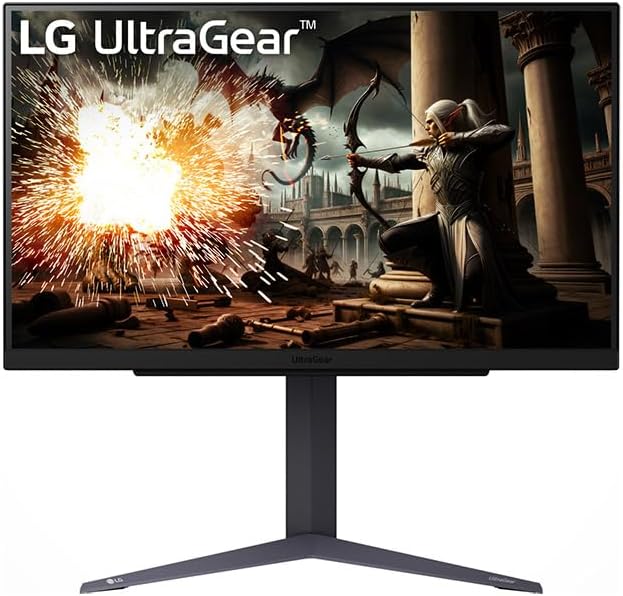 شاشة ألعاب LG 27GS75Q-B — شاشة ألعاب IPS بدقة WQHD مقاس 27 بوصة