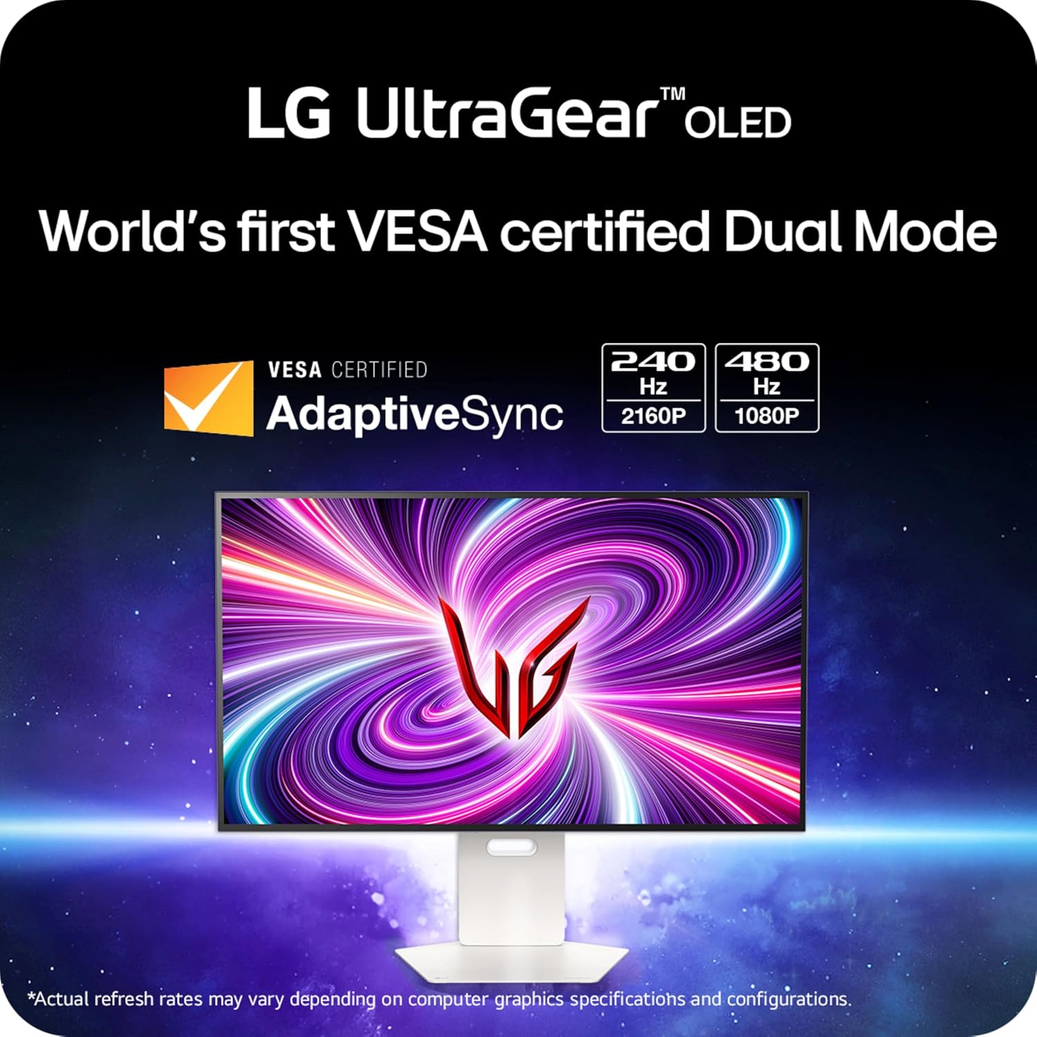 LG 32GS95UV-B — 32" Dual-Mode 4K UHD OLED Display Gaming Monitor · v16