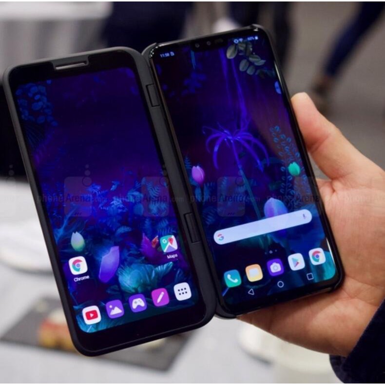 Dual Screen LG V50 ThinQ 5G V500N 128GB ROM 6GB RAM Android Octa Core 6.4" Snapdragon 855 NFC 5 Camera Cell Phone