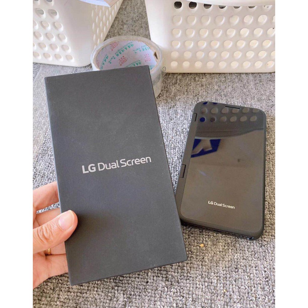 Dual Screen LG V50 ThinQ 5G V500N 128GB ROM 6GB RAM Android Octa Core 6.4" Snapdragon 855 NFC 5 Camera Cell Phone · v37