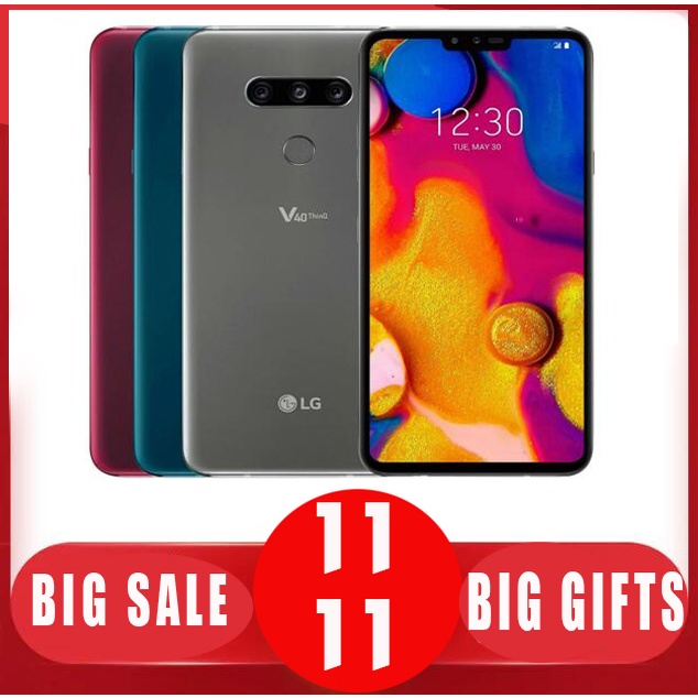 [Local Wrranty] Brand New LG V40 ThinQ 6.4" 6GB RAM 128GB ROM Android Octa Core Phone · v45