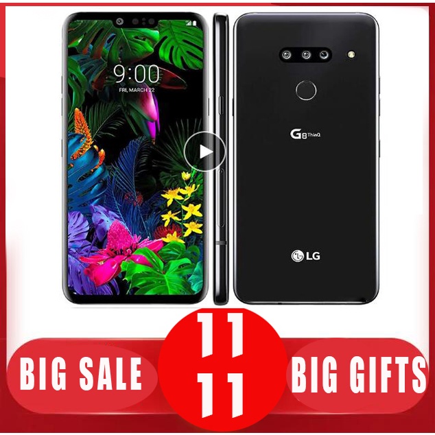 [Local Warranty] Brand New LG G8 Thinq 128GB 3 Camera LM-G820N Unlocked LTE Android Phone Snapdragon 855 Octa Core 6.1" 6GB&128GB Triple Cameras Fingerprint NFC · v25