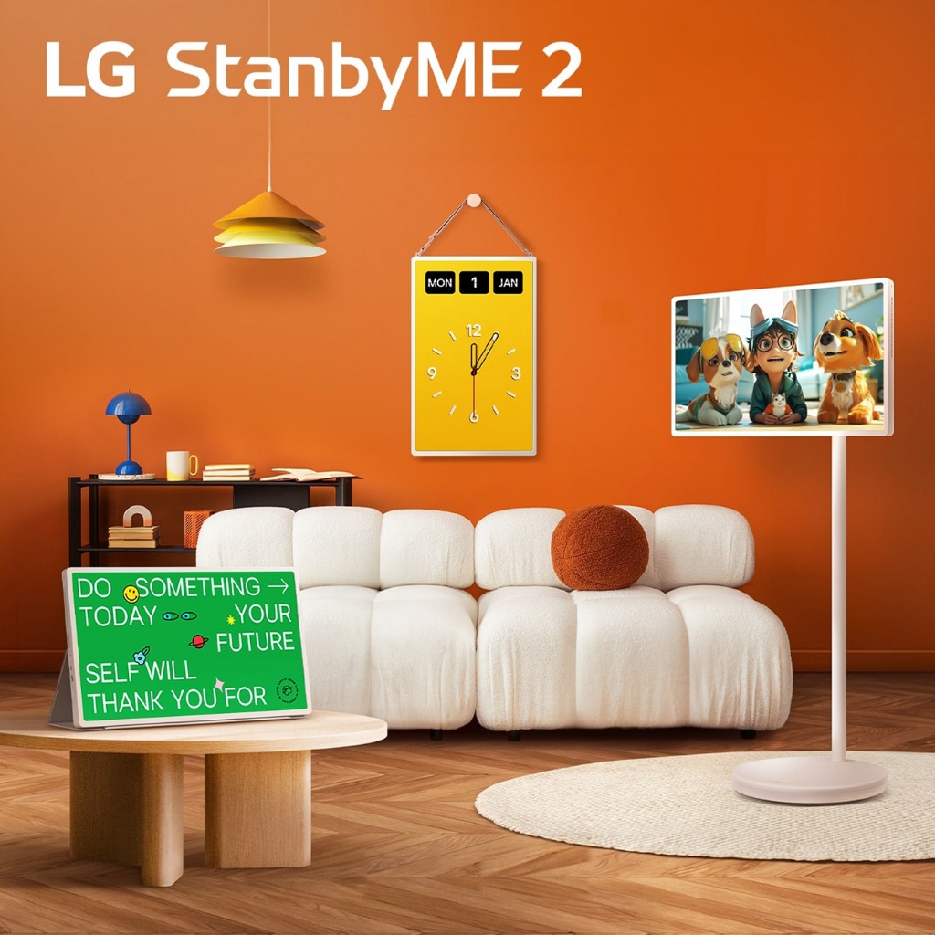 43535345[New] LG 27LX6TDGA (StanbyME 2) 27" QHD Lifestyle Movable Touch Screen |   Up to 4h Battery Life |   Detachable453534. · v34