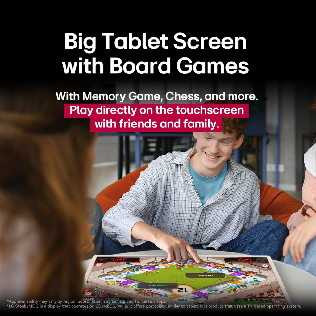 43535345[New] LG 27LX6TDGA (StanbyME 2) 27" QHD Lifestyle Movable Touch Screen |   Up to 4h Battery Life |   Detachable453534. · v34